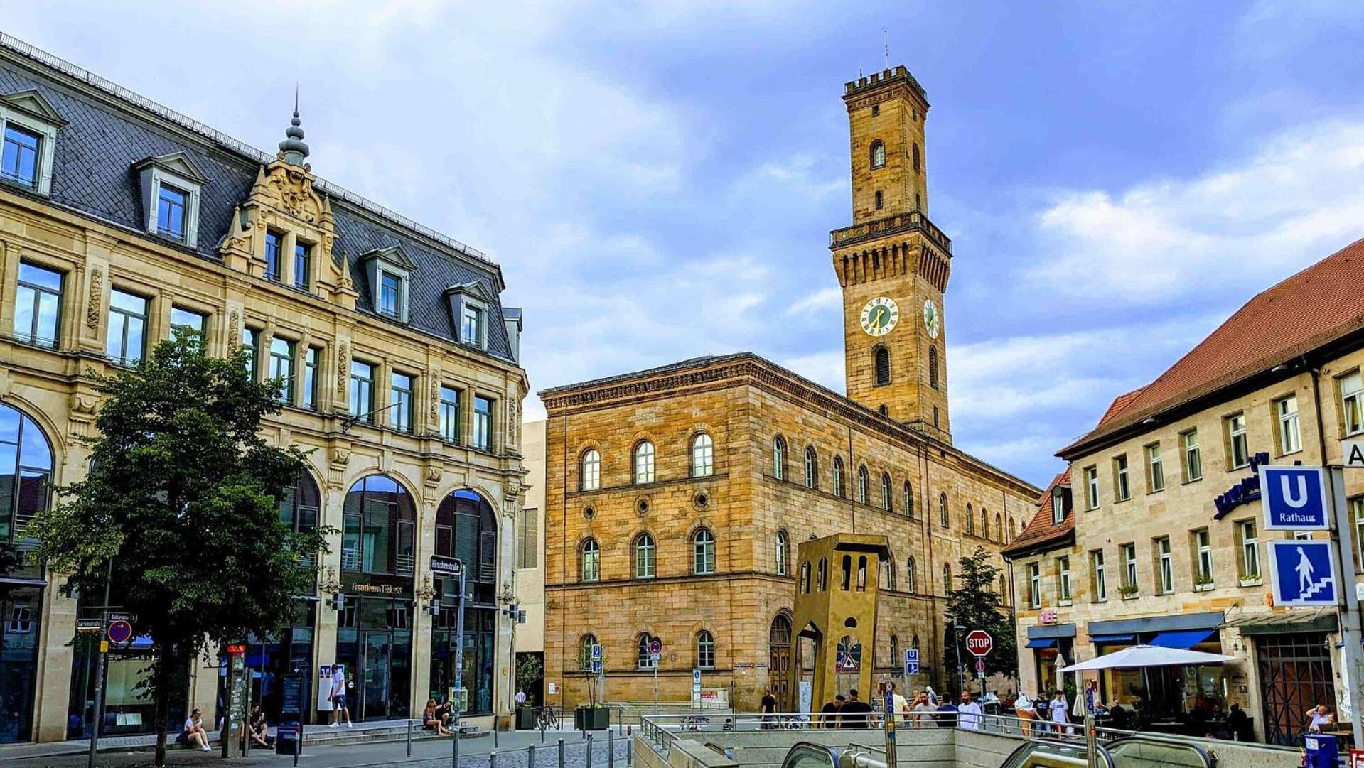 Wohnung Am Gruenen, Naehe Stadtzentrum Und Hauptbahnhof, Wlan Inklusive Fürth Buitenkant foto